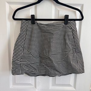 Urban outfitters checkered skirt